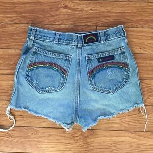 Vintage Rainbow Shorts